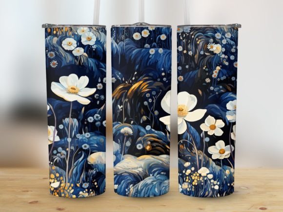 20oz Tumbler Wrap Fields of Lowers: Graphics for Crafts