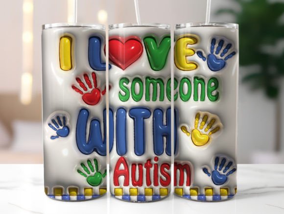 Autism Inflated Tumbler Wrap: Graphics for Real Publishing