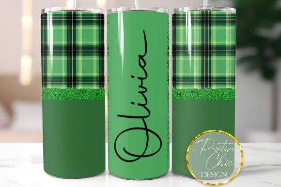 Custom Name Tumbler Wrap St. Patrick’s: Graphics for Crafts & Seasonal Branding
