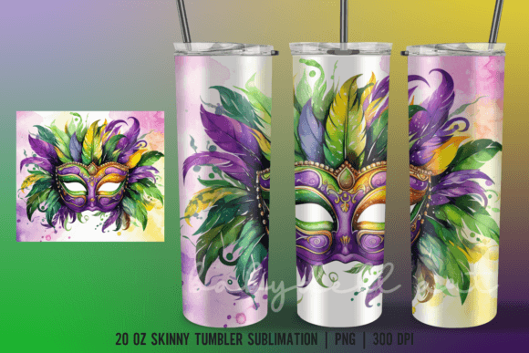 Mardi Gras Mark Graphics for Crafts